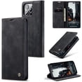 thumbnail image 1 of CaseMe for iPhone 15 Pro Max, Wallet Case Soft PU Leather Flip Case Magnetic Stand Flip Protective Cover Leather Case with ID & Credit Card Slots Holder Case-Black, 1 of 6