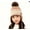 Khaki with Camel, variant on Toddler Boys Girls Beanie Hat Fleece Lined Knit Kids Hat with Ear Flaps Warm Winter Hat Acrylic Watch Hat (1-6 Years)