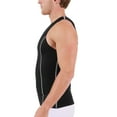 thumbnail image 4 of Insta Slim Active Compression Contrast Stitching Muscle Tank MA0221, 4 of 13