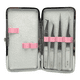 thumbnail image 3 of Set De 4 Pinzas Para Extensión De Pestañas 1x1 Rosa Malubero Malu1396, 3 of 3