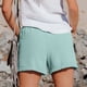 thumbnail image 4 of MKLEKYY Pantalones Cortos Deportivos Holgados De Cintura Alta Para Mujer, De Pierna Recta Y Estilo Casual., 4 of 4