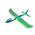 thumbnail image 4 of LED Light Airplane,18.90" Large Throwing Foam Plane, Glider Plane,Flying Toy for Kids, Gifts for 3 4 5 6 7 Years Old Boy, Outdoor Sport Toys Birthday Party Favors Foam Airplane, 4 of 4
