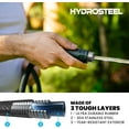thumbnail image 2 of Hydrosteel 3x Layer Metal Garden Hose 50 Foot,Heavy Duty Stainless Steel Flexible Metal Garden Hose, 2 of 8