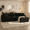 Black, variant on JUDISELEX 72"Modular Cloud Sofa Loveseat,Chenille Sectional Sofa with High Density Foam Cushion,2 Seat Couch for Apartment and Living Room,Ivory White