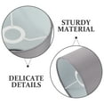 thumbnail image 4 of LOLIPPYY Grey Fabric Lamp Shade for Table Lamps - Rustic Small Cylindrical Lampshade - Light Cover for Bedroom, Living Room, Cafe Decor, 4 of 7