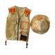 thumbnail image 5 of Chaleco para niños Explorer Jungle Fingent Vest Play Niños Aventura al aire libre Naranja, 5 of 9