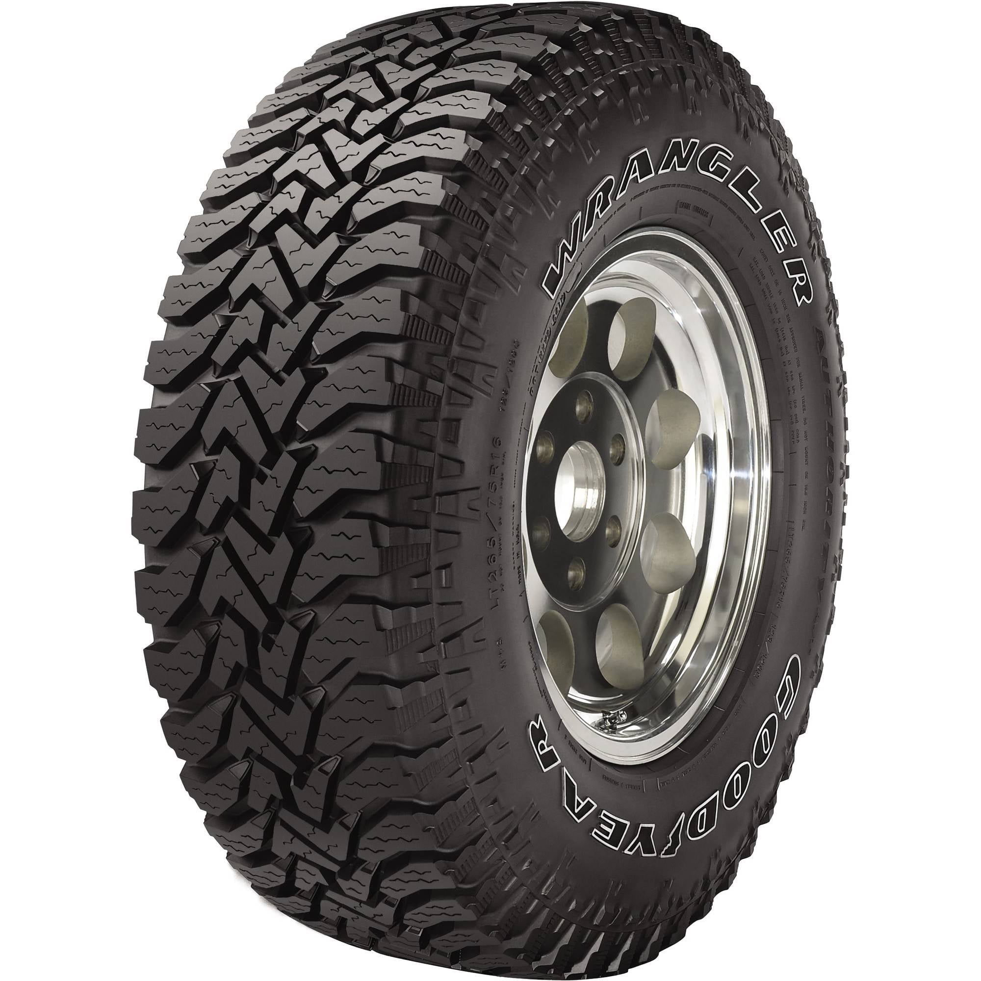 Introducir 61+ imagen goodyear wrangler tires lt245 75r16