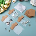 thumbnail image 4 of unbranded 1Jgo Bolsas Transparentes Para Packaging De Pulseras Y Llaveros Con Papel Kraft Resistente, 4 of 8