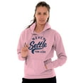 thumbnail image 3 of Inspirational Never Settle For Less Hoodie Sweatshirt Women Men Brisco Brands 3X, 3 of 6