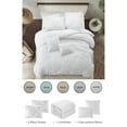 thumbnail image 4 of Grace Living Osmar 5pc King/California King Comforter Set, White, 4 of 7