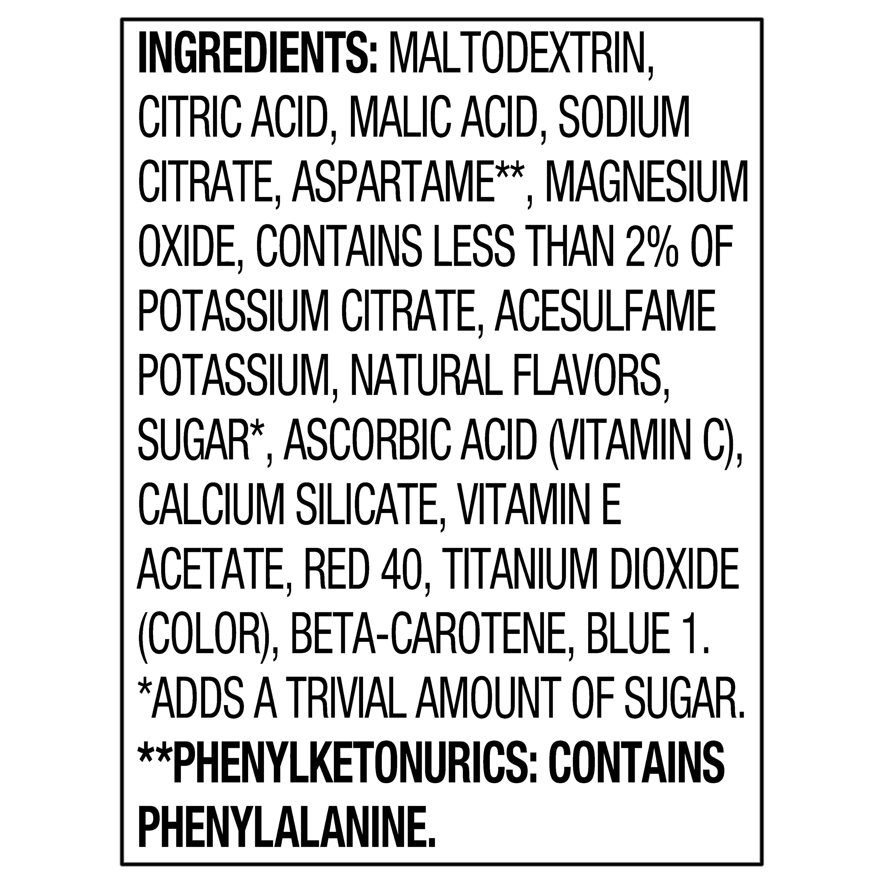 (12 pack) Great Value Antioxidant Blackberry Lemonade Liquid Drink Mix, Sugar-Free, 1.41 oz, 10 Count