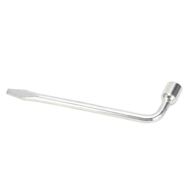 Clé à Écrous pour Pneu de Voiture, Type L, Clé à Douille Hexagonale, Outil de Réparation de Douille d'Extrémité Fendue avec Acier #45 pour Réparation de Voiture