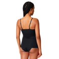 thumbnail image 4 of SKINY Top de tirantes para mujer – Sensation, top, escote en V, relleno, microfibra Negro M (Medium), 4 of 5