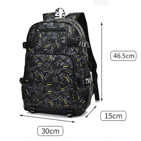 Pikachu Middle Pokemon Backpack Pikachu Middle School Student Backpack | Walmart Canada