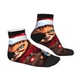 thumbnail image 2 of Lsque Chucky Printed Crew Socks, Moisture-Wicking Socks, Athletic Socks for Men Breathable Cushion Socks Casual Sport Socks for Running Traveling, 2 of 6