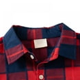 thumbnail image 5 of SILVERCELL Baby Toddler Boys Long Sleeve Buffalo Plaid Cotton Button Down Shirt 1-6 Years, 5 of 8
