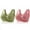 Watermelon Red+Green, variant on fheaev 2 Pack Front Closure Bras For Women Plus Size Full Coverage No Underwire Comfort Wireless Snap Closing Convenient Everyday Bra Front Button Bras Middle-Aged Older Women Front Buckle Corset Bra