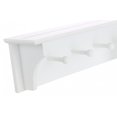 thumbnail image 4 of kieragrace KG Traditional  Foster Wall Shelf with 5 Pegs White Engineered Wood, 4 of 7