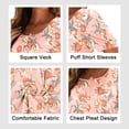 thumbnail image 6 of OutfitShow Summer Square Neck Tops for Women Puff Short Sleeve Shirts Dressy Casual Tunic Blouses, 6 of 8