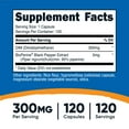 thumbnail image 2 of Nutricost DIM (Diindolylmethane) Supplement 300mg, 120 Capsules, 2 of 2