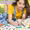thumbnail image 3 of GoXteam Journal Set for Girls Ages 8-12, Teen Girl Gifts, Personalized Gifts 6-15, Teenage Girls Gifts Ideas, Art Supplies for Kids 9-12, Scrapbook Kit, Crafts for Girls Ages 8-12, Christmas Gifts, 3 of 7