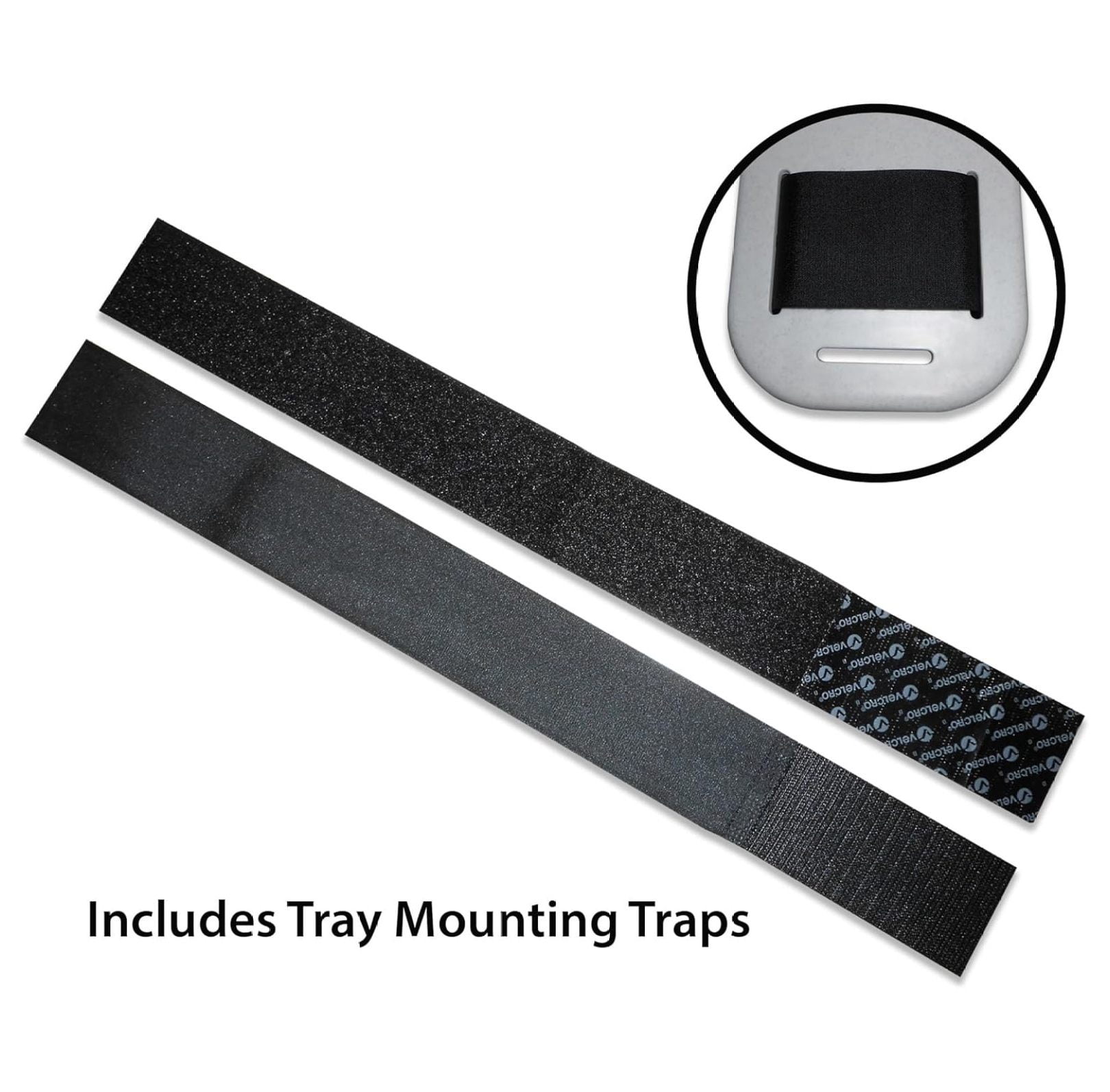 Plastic Molded Wheelchair Lap Tray, White, Speckled Gray