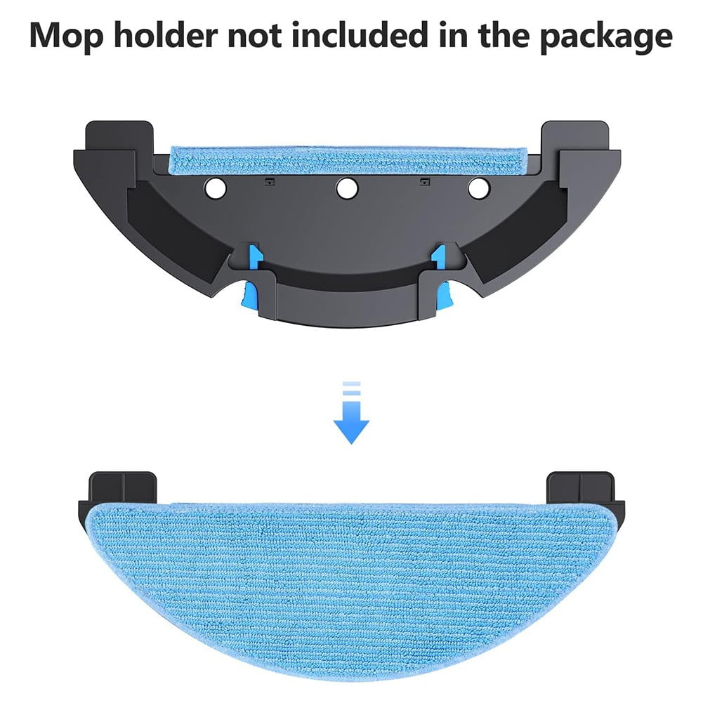 Parts Kit for Tikom L9000, Robot Vacuum Cleaner Main Brush Side Brush Filter Pad