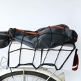thumbnail image 4 of correas de equipaje para casco cuerda elástica 2 redes elásticas de carga para motocicleta de 15x15 pulgadas malla de 2x2 pulgadas con 12 ganchos de plástico ajustables JFHHH pequeña, 4 of 4