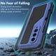 thumbnail image 2 of Funda metálica YQODSZ para Samsung Galaxy Z Fold 5 con soporte para bolígrafos, 2 of 7