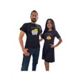 thumbnail image 2 of Duo Parejas Con Impresion De Molcajete y Taco Playera y Vestido 14 De Febrero San Valentin Color Negro Talla Grande Marca Emil SaEs, 2 of 4