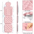 thumbnail image 4 of Almohada de baño para todo el cuerpo VOXOR rosa con bolsa de lavandería 142 x 41 cm, 4 of 7