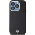 thumbnail image 3 of BMW Signature Wrapped Metal Logo with MagSafe for iphone 15 Pro 6.1" Black - BMHMP15L23PUFWK, 3 of 6