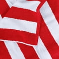 thumbnail image 3 of Toalla de playa Utopia Towels Cabana Stripe, 100% algodón, 76 x 152 cm, color rojo, 3 of 8