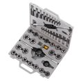 thumbnail image 3 of 45Pcs Tap Die Set, Fine 55 degrees Celsius ylindrical Pipe Threads, High Speed Steel, CNC Machined, Hardness 60 HRC, Cut Iron, Steel, Aluminum and More, Storage Box Included, 3 of 7
