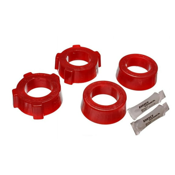 Energy Suspension 69-78 Vokswagen (Air Cooled) Red Rear Spring Plate Bushing Set Fits select: 1969-1978 VOLKSWAGEN TYPE 1
