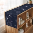 thumbnail image 6 of Table Runners 108 Inches Long Dress Scarves, Navy Blue Farmhouse Coffee/Dining/Kitchen Table Runner for Living Room, Spring Flora 13x108 Inch, 6 of 9