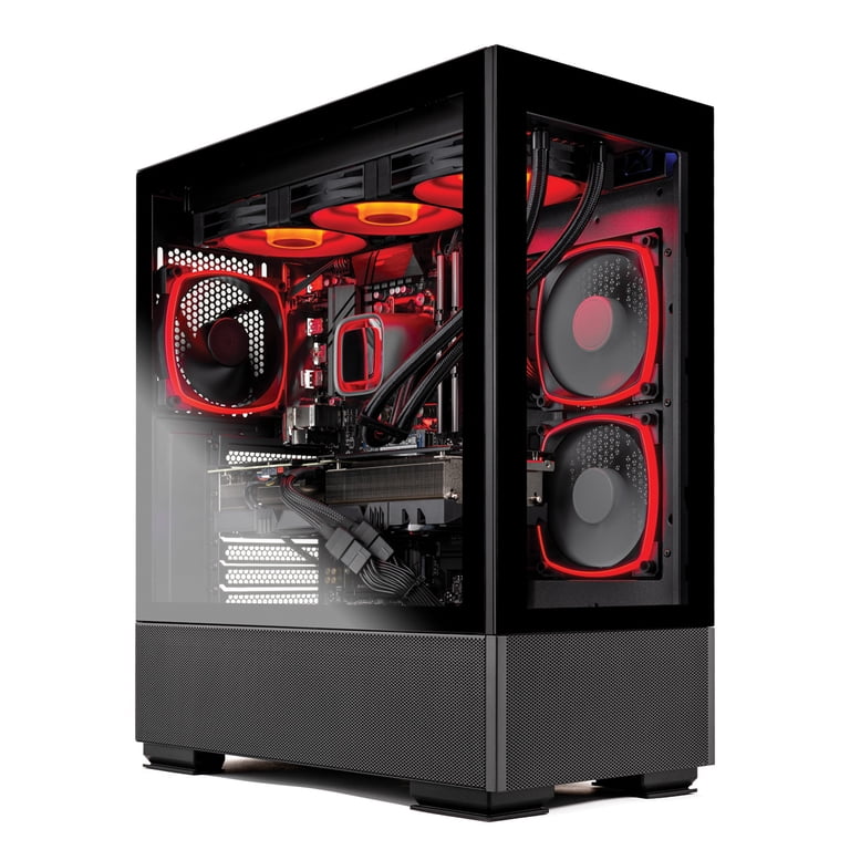 Skytech Azure Prebuilt Gaming PC Tower, Liquid Cooled, Intel i7