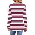 thumbnail image 3 of Drses Womens Casual Crewneck Sweatshirt Long Sleeve Solid Color Shirt Soft Lightweight Loose Top, 3 of 6