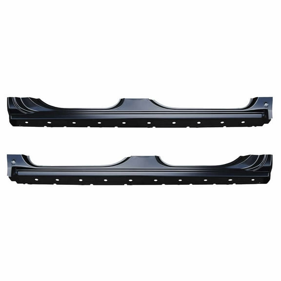 Rocker Panel - OE Style - PAIR. Fits 14-18 Chevrolet Pickup Silverado Crew Cab, 14-18 GMC Pickup Sierra Crew Cab