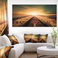 thumbnail image 1 of Jonction de Chemins de Fer - Impression sur Toile Paysage, 1 of 4