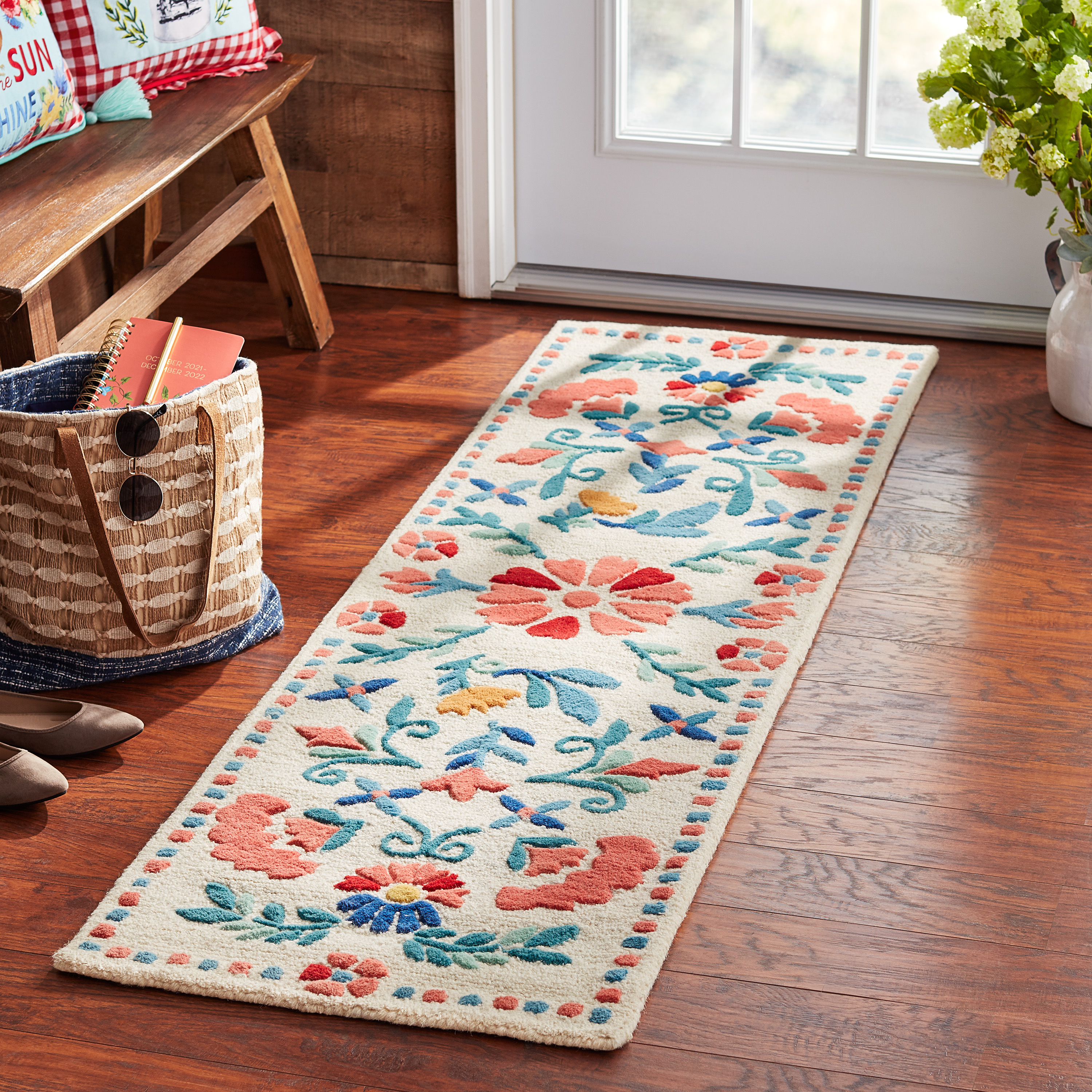 The Pioneer Woman Mazie Wool Runner Accent Rug, 21" x 72"
