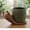 Dark brown, variant on Zeiwohndc Snail Plastic Planter Pot for Fleshy Plant Indoor Outdoor Desk Decoration