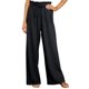 thumbnail image 2 of Sunloudy Pantalones casuales de pierna ancha para mujer, pantalones sueltos de longitud completa de cintura media atados de color sólido para damas, S / M / L / XL / XXL Sunloudy  S M L XL XXL, 2 of 7