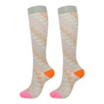 thumbnail image 2 of Bas Orange Chaussettes de Compression pour Femmes Chaussettes de Compression pour Chaussettes pour Femmes Hommes Circulation, 2 of 5