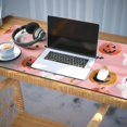 thumbnail image 3 of Long Mouse Pads for Desk,Cute Ghost Pumpkin Halloween Pattern Desk Mats on Top Of Desks, Desk Mouse Pad Extra Large with 3mm Non-Slip Base and Stitched Edge for Gaming,Office,Work,Home 35.4"x15.7", 3 of 6