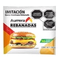 thumbnail image 1 of Imitación queso americano Aurrera rebanado 280 g, 1 of 1