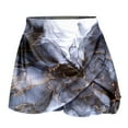 thumbnail image 3 of Gibobby ganchos para faldas con pinzas Falda estampada de entrenamiento informal diario para mujer Tenis Yoga Deporte Falda Pantalones cortos Falda(Azul marino， S), 3 of 4