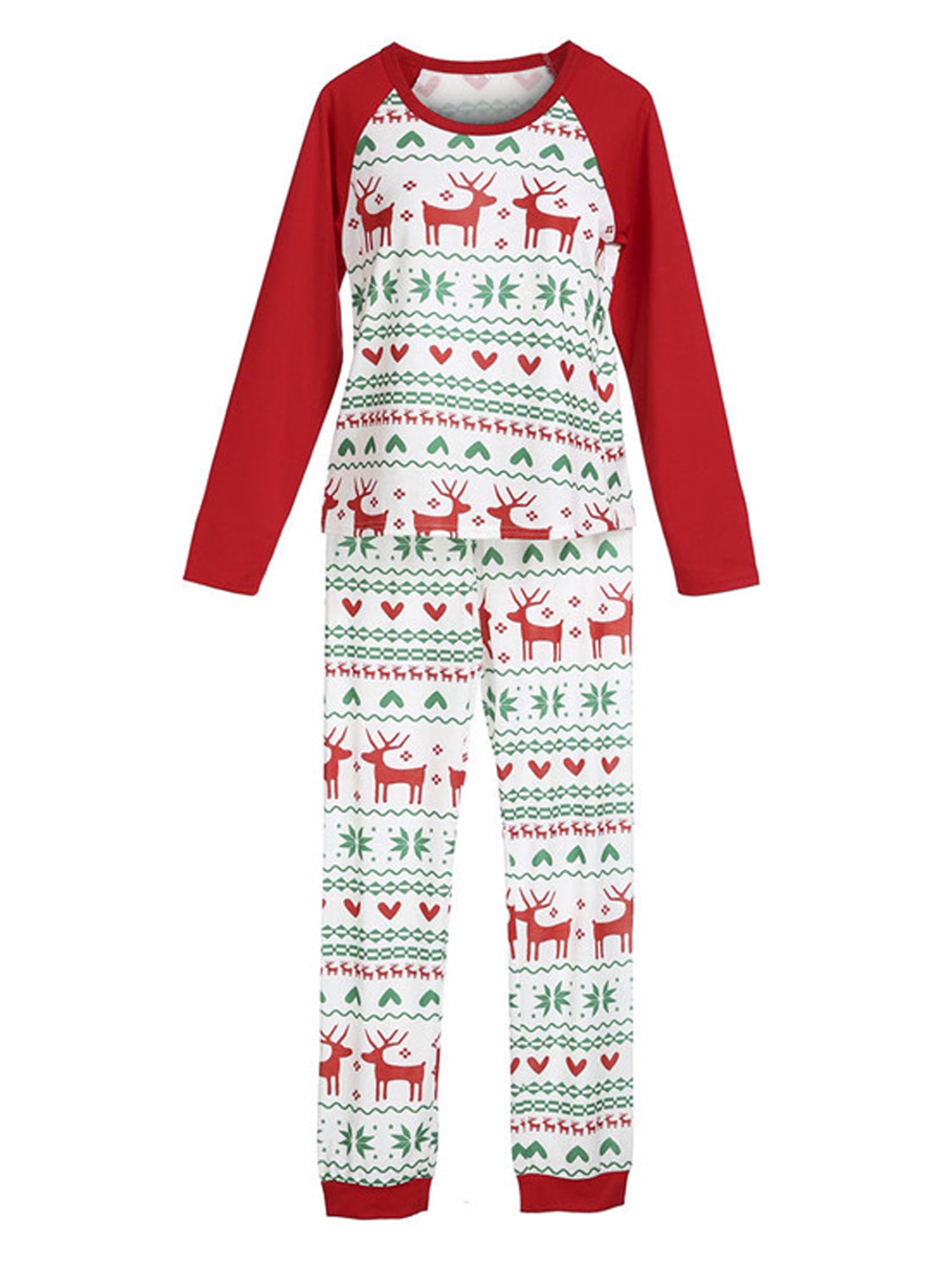 Calsunbaby Calsunbaby Christmas Family Matching Cute Pajamas Adult Women Kids Baby Sleepwear Set Plus Walmart Com Walmart Com