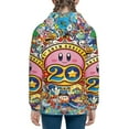 thumbnail image 4 of Kirby Hoodies Novelty Zipper Hooded Sweater Casual Warm Jackets Sports Hoodies Sweatshirts Teens/Girls/Boys, 4 of 8