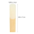 thumbnail image 2 of TABLZONE 10Pcs Medium Hardness Alto Saxophone Reeds 2.5 Strength Assorted Color Practical Replacement, 2 of 8